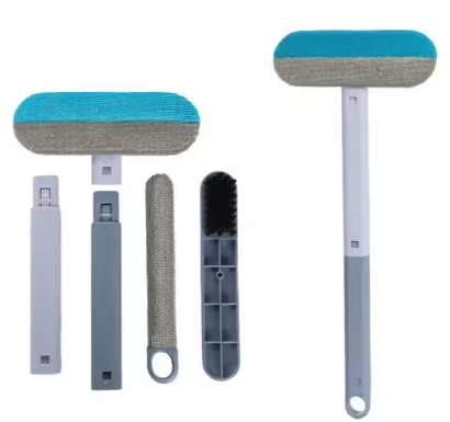 Multifunctional Pet Hair Remover Brush — For Carpets, Sofas & Beds