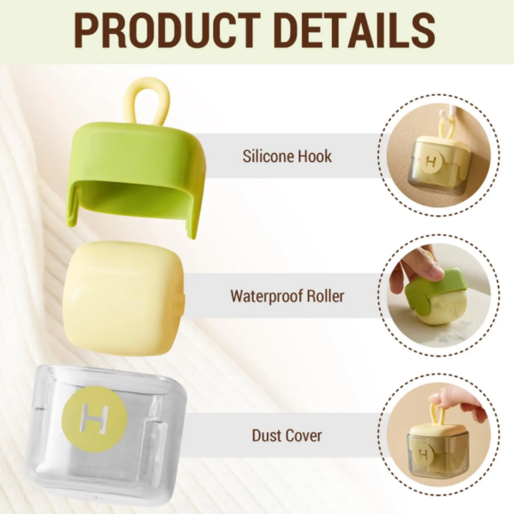 Washable Reusable Lint Roller — Pet Hair Remover